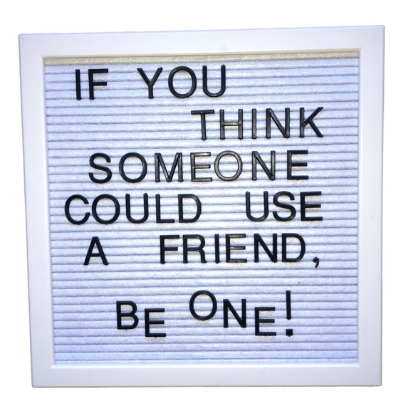 Hobby Lobby Felt Letter Board & Letters, Sawtooth Hanger for Wall Mounting - Picture 1 of 10